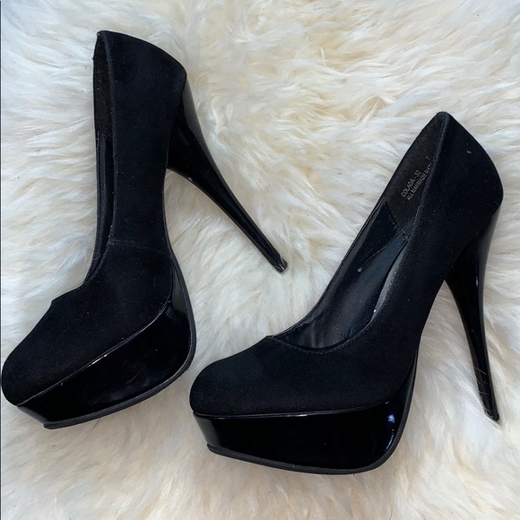 Dollhouse Shoes - Dollhouse Black platform pumps